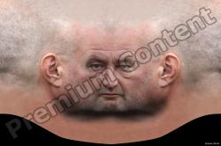 Male head texture